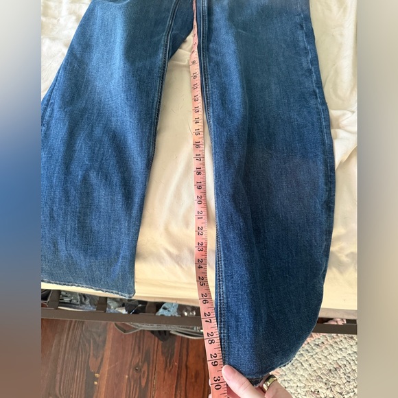 AE77 Premium Stovepipe wide Leg Jean size 2 Regular - Picture 6 of 6